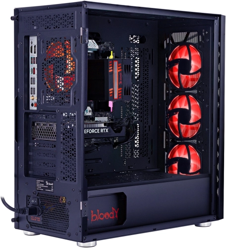 Компьютер Bloody BD-PC CB76C2 MT i5 13400F (2.5) 32Gb SSD1Tb RTX4060 8Gb Windows 11 Home 64 GbitEth 650W черный (RUS) (2085996) фото 19