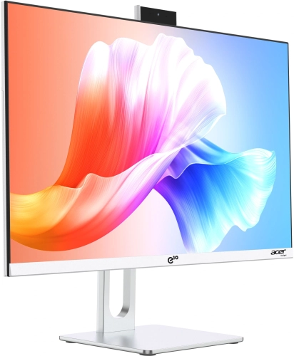 Моноблок Acer Gadget E10 ERAIO 23.8 Full HD Ryzen 7 6800H (3.2) 32Gb SSD1Tb 680M Windows 11 Pro GbitEth WiFi BT 120W Cam белый/ серебристый 1920x1080 (2167389) (2167389#MLN) фото 3