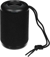 Колонка порт. Tecno S3 Square черный 3W 1.1 BT 2000mAh (S3) (S3#MLN)