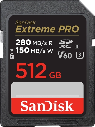 Карта памяти SDXC 512GB UHS-II SDSDXEP-512G-GN4IN SANDISK