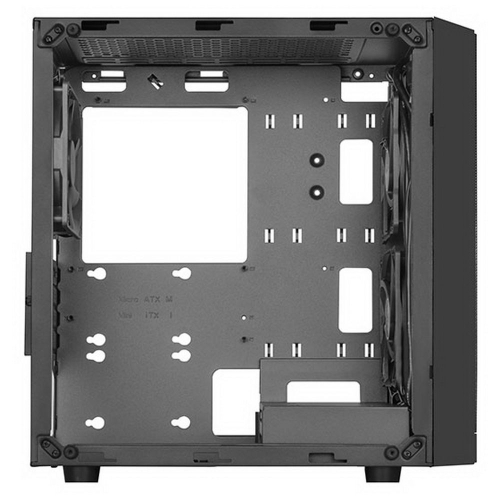 Корпус Silverstone SST-PS15B-PRO Precision Mini Tower Micro ATX Computer Case, tempered glass, 2x 120mm ARGB, 1x ARGB Controller, black (G410PS15BPRO020) фото 4
