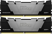 Память DDR4 2x32GB 3200MHz Kingston KF432C16RB2K2/ 64 Fury Renegade Black RTL Gaming PC4-25600 CL16 DIMM 288-pin 1.35В dual rank с радиатором Ret (KF432C16RB2K2/64)