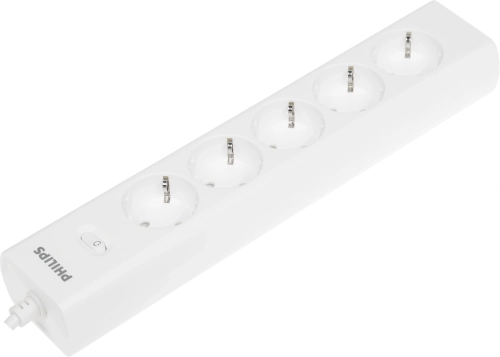 Сетевой фильтр Philips CHP2155WB/ 51 3м (5 розеток) белый (коробка) (CHP2155WB/51) фото 2