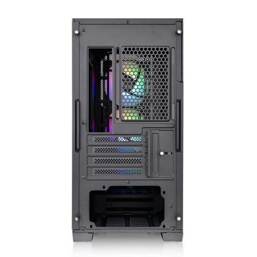 Корпус Thermaltake Divider 170 TG ARGB/ Black CA-1S4-00S1WN-00 / Win/ SPCC/ Tempered Glass*1/ 120mm ARGB PWM Fan*2 фото 5