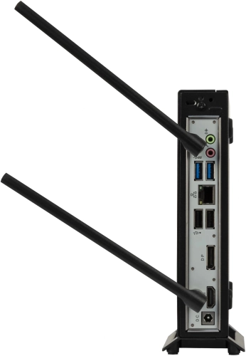 Компьютер Мини Amur Финвал H6I12 i5 12400 (2.5) 8Gb SSD256Gb UHDG 730 FreeDOS GbitEth WiFi BT 120W черный (RUS) (2117524) фото 6