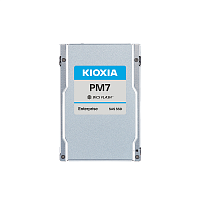 Серверный твердотельный накопитель/ KIOXIA SSD PM7-V, 6400GB, 2.5" 15mm, SAS 24G, TLC, R/ W 4200/ 4100 MB/ s, IOPs 720K/ 355K, TBW 35040, DWPD 3 (12 мес.) (KPM71VUG6T40)