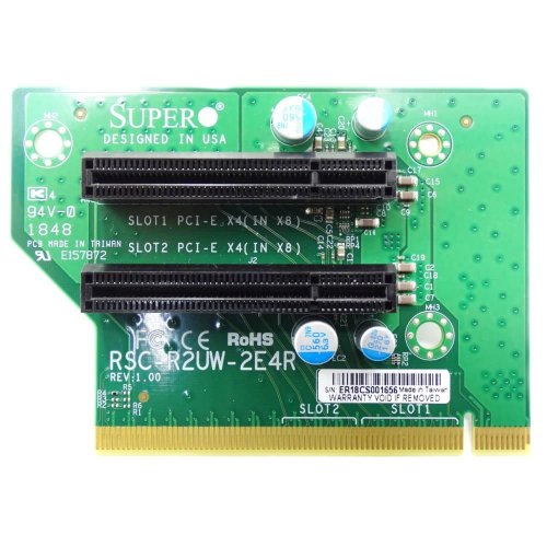 Адаптер SuperMicro 2x PCI-E x8 (RSC-R2UW-2E8R) фото 2
