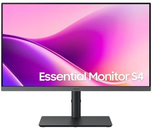 Монитор Samsung 24 Essential S4 S24F430UAUXEN черный IPS LED 16:9 HDMI матовая HAS Piv 1000:1 300cd 178гр/ 178гр 1920x1080 100Hz DP FHD USB 5.4кг (LS24F430UAUXEN)