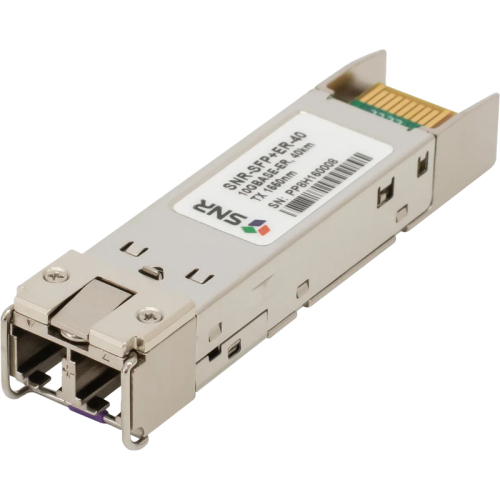 Модуль/ Модуль SFP+ оптический, дальность до 40км (15dB), 1550нм (SNR-SFP+ER-40)