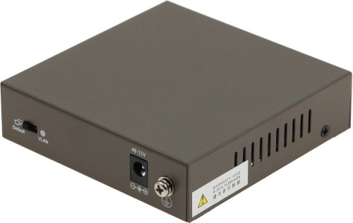 IP-COM G1105P-4-63W Коммутатор неуправляемый PoE, 5 портов, 5x1 Гбит/ с, PoE 4х58 Вт, настольный фото 2