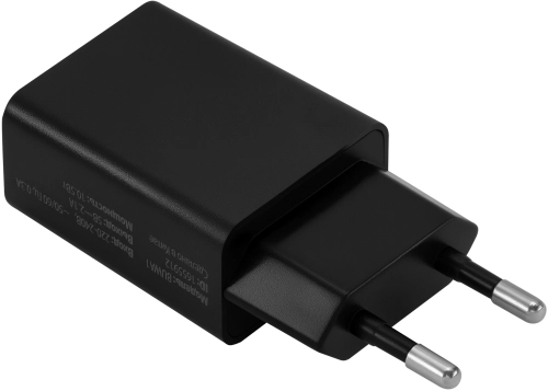 Сетевое зар./ устр. Buro BUWA1 10.5W 2.1A USB-A черный (BUWA10S100BK)