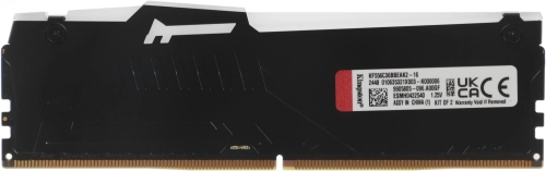 Память оперативная/ Kingston 16GB 5600MT/s DDR5 CL36 DIMM (Kit of 2) FURY Beast RGB EXPO (KF556C36BBEAK2-16) фото 5