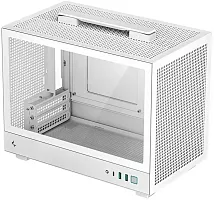 Корпус ПК без блока питания/ Deepcool Case CH160, 2xUSB3.0, 1xType-C, no fan, mITX, White (R-CH160-WHNGI0-G-1)