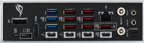 Материнская плата ASUS ROG STRIX Z890-E GAMING WIFI (90MB1IM0-M0EAY0) Материнская плата/ MB ASUS INTEL Z890 s1851, 4xDDR5(192GB), 1xPCIe 5.0x16, 1xPCIe 4.0x16, 1xLAN (5GbE), Wi-Fi, BT, 4xSATA 6Gb/s, 7xM.2, 2xThunderbolt 4 (USB-C), 2xUSB-C, 10xUSB 3.2, ATX, 90MB1IM0-M0EAY0 фото 9