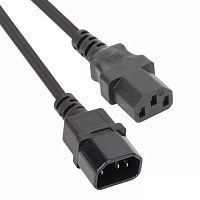 Кабель-удлинитель Premier 5-284 IEC C13 IEC C14 5м (5-284(1.0) 5.0) черный (Bulk)