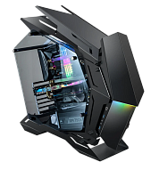 Корпус без блока питания/ Case JONSBO MOD-3, Full-Tower, TG, no fans, 2xUSB-A 3.0, EATX, ATX, mATX, mITX Black (MOD-3 BLACK)