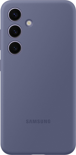 Чехол (клип-кейс) Samsung для Samsung Galaxy S24 Silicone Case S24 фиолетовый (EF-PS921TVEGRU)