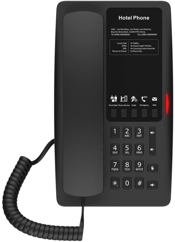 Телефон IP Fanvil H4W черный (H4W#MLN)