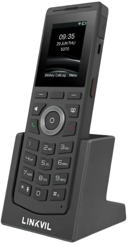 Fanvil IPCT PHONE 2.0” 240x320 Color LCD 2 SIP Line 1 PTT Key Indoor: 100 m Outdoor Range: 700 m Up to more bases/ handsets: 20 bases, every base can connect up to 30 handsets Up to more simultaneous c (W610H)