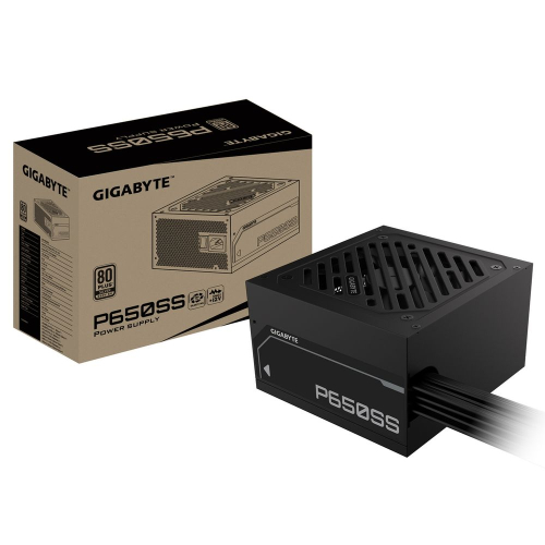 Блок питания ПК Gigabyte P650SS 650W, 80+, SILVER, НЕ модульный, ATX 3.0 (GP-P650SS)