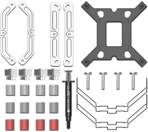 ID-COOLING FROZN A410 SE LGA1700/ 1200/ 115X/ AM5/ AM4 (12шт/ кор, TDP 180W, PWM, 4 тепл.трубки прямого контакта, FAN 120mm, черный) RET фото 6
