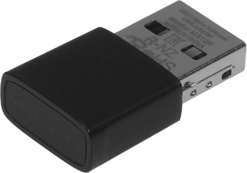 Сетевой адаптер Wi-Fi Mercusys MA12N N300 USB 2.0 (ант.внутр.) 1ант.