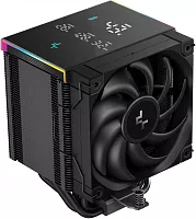 Устройство охлаждения(кулер) Deepcool AK500 Digital Pro ARGB Soc-AM5/AM4/1200/1700/1851 черный 4-pin 25dB Al+Cu LCD 240W 1346gr Ret (R-AK500-BKAPMN-G)