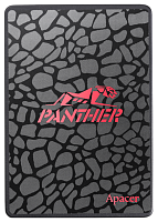 Apacer SSD PANTHER AS350 128Gb SATA 2.5" 7mm, R560/ W540 Mb/ s, 3D TLC, IOPS 38K/ 75K, MTBF 1,5M, 75TBW, (AP128GAS350-1)