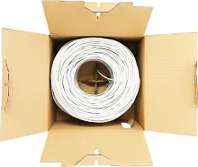 Кабель сетевой UTP 4 пары cat.5E solid 0.48мм Cu 305м (613803) (613803#MLN)