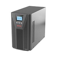 Онлайн ИБП ДКС серии Small Tower, 3000 ВА/2700 Вт, 1/1, 4xSchuko, EPO, USB, RS-232, RJ45, з/у 6А, без АКБ (SMALLT3A0PS)