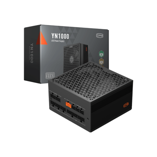 Блок питания ПК/ PCCooler, 1000W 80+ Gold (ATX, 3.1, , Full modular, 1x24(20+4)pin 550mm, 2xCPU 8(4+4)pin 650mm, 3xPCIe 8(6+2)pin 500mm, 1x12V(2x6) 12+4pin 650mm, 3xSATA*3+MOLEX4pin*1 450+120+120+120mm , Active, 135x135mm, (P5-YN1000-G1F)
