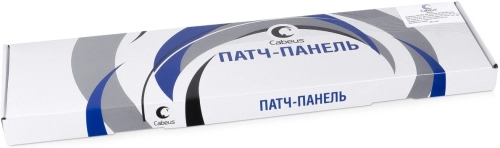 Патч-панель Cabeus PLHD-24-CAT.5E-DUAL-90-0,5U 19