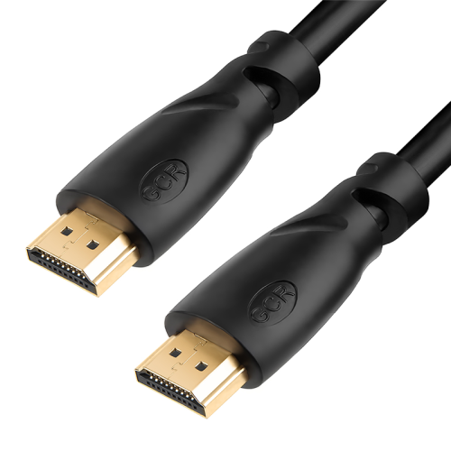 GCR Кабель 1.0m HDMI версия 1.4, черный, OD7.3mm, 30/ 30 AWG, позолоченные контакты, Ethernet 10.2 Гбит/ с, 3D, 4K, GCR-HM310-1.0m, экран