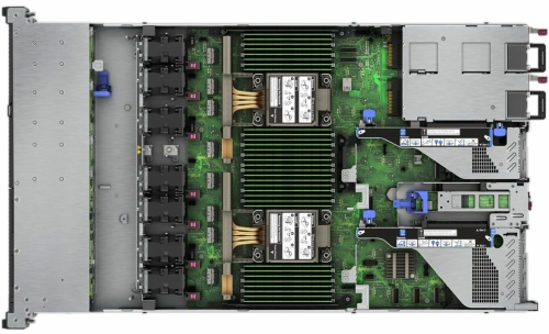 Сервер HPE ProLiant DL360 Gen11, 1U/ Intel Xeon-Gold 6430 2.1GHz 32C/ 64Gb(2x32)/ MR408i-o 4GB/ iLO Adv/ 2x10/25Gb SFP28/ 800W Flex Pl/ eRK (P52499-B21_bundle64) фото 4