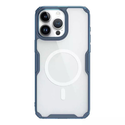 Чехол Nature TPU Pro Magnetic Case, Blue, (AP IP15 Pro) (7021345)