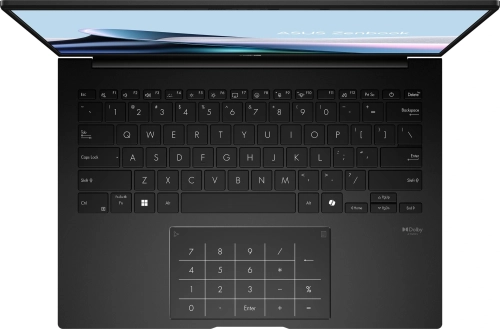 Ноутубук ASUS Zenbook 14 UM3406GA-QD132 (90NB17R1-M006K0) Ноутубук ASUS Zenbook 14 UM3406GA-QD132 AMD Ryzen AI 5 430/ LPDDR5X 16GB/ 512GB SSD/ AMD Radeon Graphics/ 14 WUXGA (1920 x 1200) OLED 16:10,WiFi 6E+BT 5.4/ No OS/ Jade Black/ 1.20 kg (90NB17R1-M006K0) фото 4