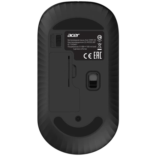 Мышь Acer OMR130 беспроводная черная (ZL.MCEEE.00F) фото 6