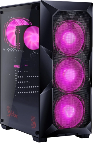 Компьютер Bloody BD-PC RB55C1 MT Ryzen 5 5600X (3.7) 32Gb SSD1Tb RTX4060 8Gb Windows 11 Home GbitEth 500W черный (RUS) (2107186) фото 6