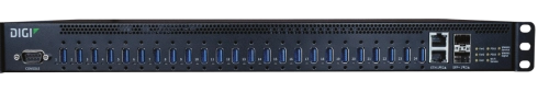 Концентратор сетевой Anywhere USB Plus 24*USB, 2*10/ 100/ 1000/ 10G (SFP+), 1*RS-232, multihost, 2*PSU DIGI (AW24-G300)