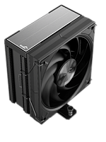 Кулер для процессора/ CPU Cooler SAMA A40 (240W, 4-pin PWM, 152mm, 4x6mm, 1x120mm, 78CFM, 29dBA, 2200RPM, S: 1851/ 1700/ 1200/ 115X, AM5/ AM4, black) (A40-BKWNNXOX-G)