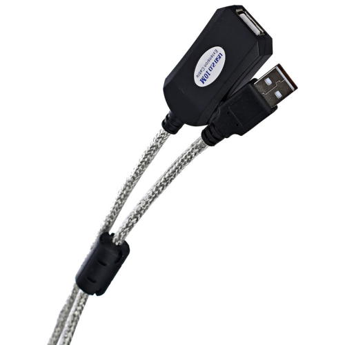 Aopen Кабель-адаптер USB2.0-repeater, удлинительный активный Af> 10м (ACU823-10M) [6938510851321]