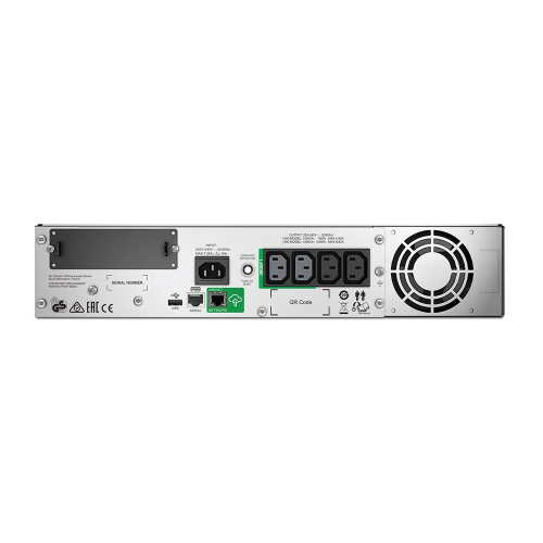 APC Smart-UPS 1000VA/ 700W, RM 2U, Line-Interactive, LCD, Out: 220-240V 4xC13 (2-Switched), SmartSlot, USB, SmartConnect, Black, 1 year warranty (REP: SMT1000RMI2U) (SMT1000RMI2UC) фото 3