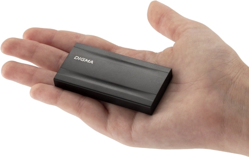 Накопитель SSD Digma USB3.2 Gen2x2 4TB DGSM8004T2MGG MEGA X 1.8