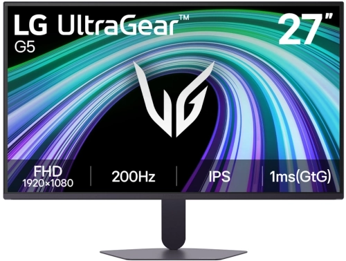 Монитор LG 27 UltraGear 27G523B-B черный IPS LED 1ms 16:9 HDMI матовая 1000:1 300cd 178гр/ 178гр 1920x1080 FHD 4.2кг (27G523B-B.ARUZ)