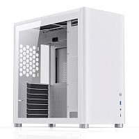 Корпус JONSBO D40 White без БП, боковая панель из закаленного стекла, mini-ITX, micro-ATX, ATX, белый