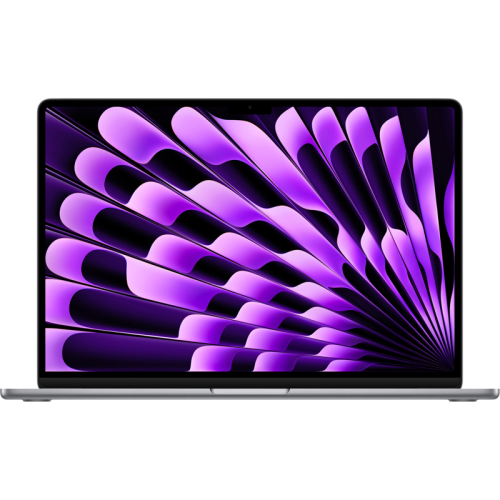 Ноутбук Apple 15-inch MacBook Air: Apple M2 with 8-core CPU, 10-core GPU/ 16GB/ 512GB SSD - Space Gray/ EN (Z18N000SM)