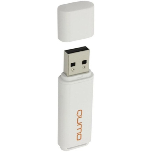 USB 2.0 QUMO 64GB Optiva 01 White [QM64GUD-OP1-white] фото 2