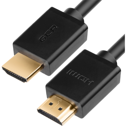 Greenconnect Кабель 10.0m HDMI версия 2.0, HDR 4:2:0, Ultra HD, 4K 60 fps 60Hz/ 5K*30Hz, 3D, AUDIO, 18.0 Гбит/ с, 28/ 28 AWG, OD7.3mm, тройной экран, черный, GCR-HM411-10.0m