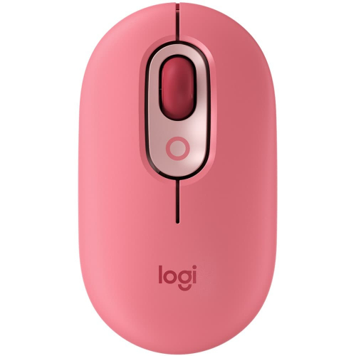 Мышь беспроводная Logitech POP Mouse розовая (910-006548)