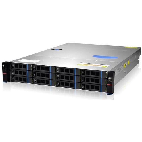 Серверный корпус/ Gooxi RMC2112-670-HS-NV-D 2U 12bay chassis SAS/ SATA/ NVME backplane rear 2*2.5
